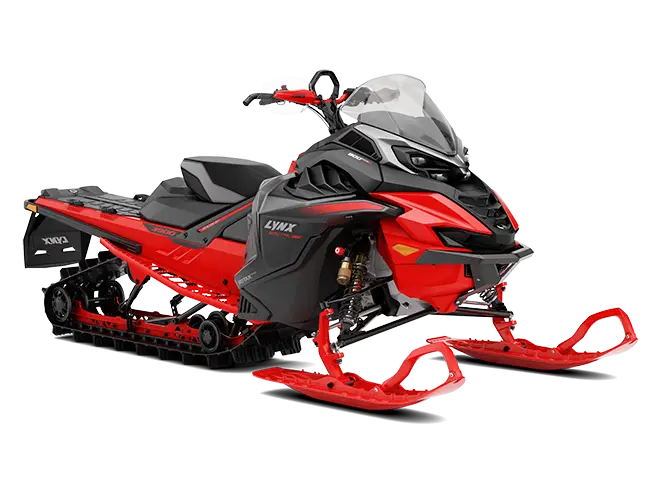 Lynx My25 Brutal Re 400mm 900 Ace Turbo R Viper Red Black Studio 34frt Emea