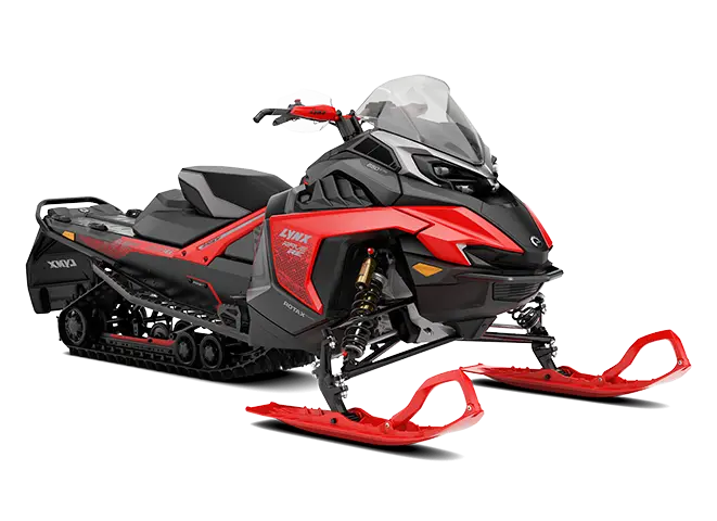 Lynx My25 Rave Re 850 E Tec Viper Red Black Studio 34frt Emea