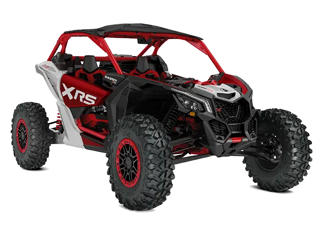 Orv Ssv My25 Maverickx3 Xrssas Turborr Fiery Red Hyper Silver Sku0007tsp00 Studio 34fr Ce